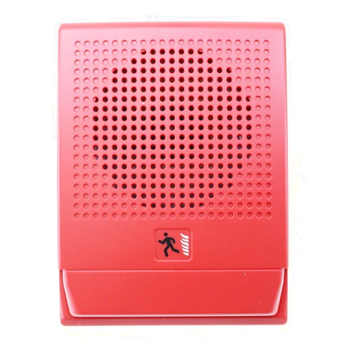 Edwards System Technologies (EST) Edwards Red Fire Alarm Speakers 25Vrms with FIRE marking G4RF-S2