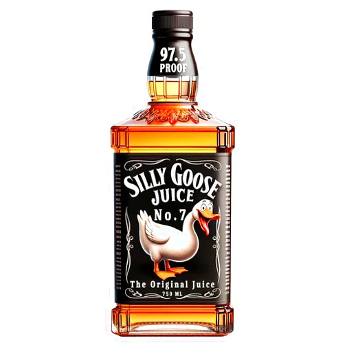 Keen Koala Silly Goose Whiskey Sticker 3 Pack 2.75