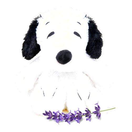 warmies Microwavable & Weighted Stuffed Animals, Snoopy - Heated Stuffed Animal Plushie for Warmth & Comfort - Cute Soft Plush Toys for Adults & Children (Boys, Girls, Babies & Toddlers)