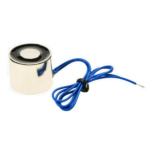 Fielect DC 12V 50N Electric Lifting Magnet Electromagnet Solenoid Lift Holding Circular Suction-Cup Electrical Round Sucker