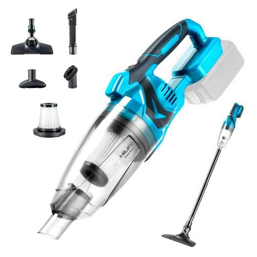 HILIPE Cordless Handheld Vacuum Cleaner for Makita 18V Battery, EasyClean Wet Dry Use,Wireless Handheld Vacuum for Car,Home, Boat,Workshop, Pet Hair, Furniture Cleaning (Tool Only No Battery)