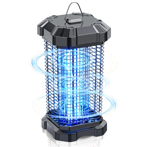 Jawlark Bug Zapper Outdoor, 4200V Electric Mosquito Zapper Indoor, Insect Fly Zapper Waterproof with 5ft Power Cord, Mosquito Killer for Home, Patio, Kitchen, Backyard, Camping, Plug-in