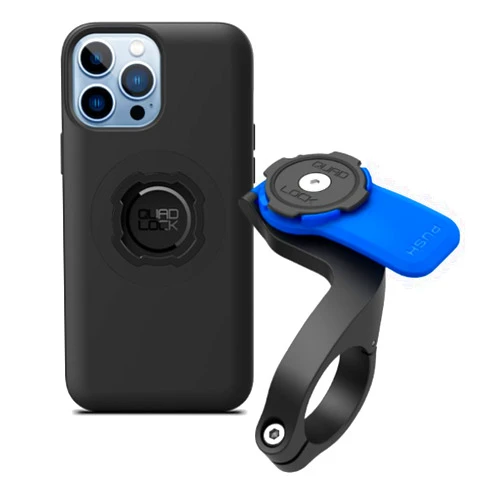 Quad Lock Out Front Bike Phone Holder Kit with MAG Phone Case for iPhone 13 Pro Max