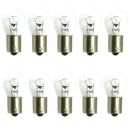 Diximus Pack of 10 Bulbs 1141 S8 Low Voltage Landscape Light Bulbs 12V 18W BA15s Bayonet 18W Lamp