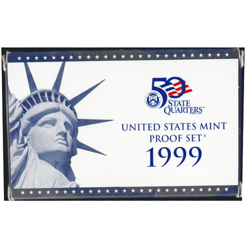 Tradernicks.com 1999 S US Mint Proof Set Original Government Packaging
