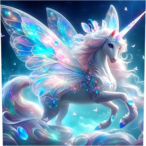 Xylogist Unicorn Diamond Art Kits for Adults-5D Diamond Painting Kits for Beginners, DIY Full Round Drill Diamonds Gem Art for Home Decor 12X12Inch