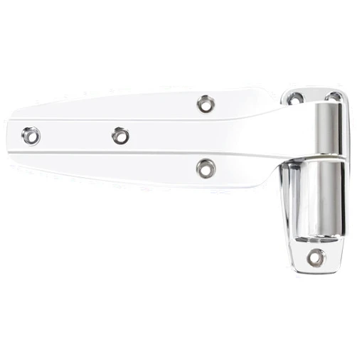 Awoco Kason 1245-187-54 Reversible Cam-Rise Hinge Chrome Finish for Freezer/Cooler/Refrigerator, 1245-644-54 (Flush)
