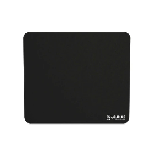 Glorious PC Gaming Race Glorious Large Gaming Mouse Mat/Pad - Stitched Edges, Black Cloth Mousepad | 11x13 (G-L)