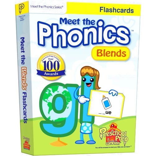 Preschool Prep Company Meet The Phonics Blends - Flashcards