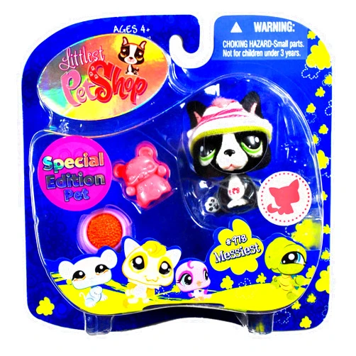 Littlest Pet Shop Hasbro Year 2008 Littlest Pet Shop Portable Pets 