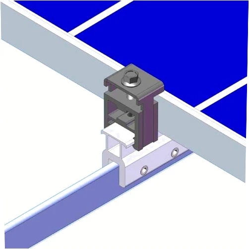 Magerack 10 Pack End Clamp MageClamp Mounting Kits for Standing Seam Metal Roof Solar Panel Module Racking Installation