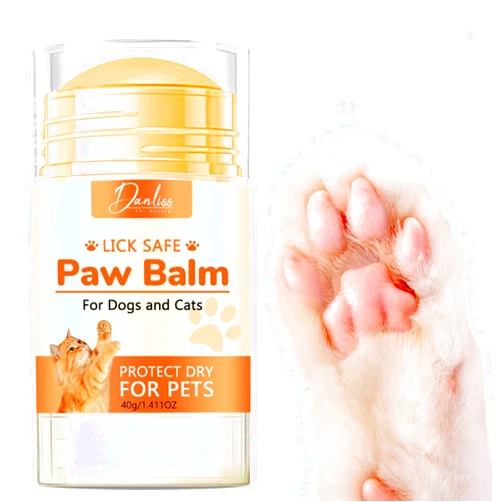 GANBADEI Dog Paw Balm for Cracked Paws, Natural Paw Stick, Pet Paw Cream, Butter, Wax, Moisturizer & Protection for Dog Feet, Foot Pads, Relieve Dog's Pain, Heals, Repairs, Dry, Damaged Paws, Effective, Safe.