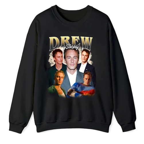 TEEZ STUDIO Drew Starkey T-Shirt Queer Eugene Allerton Christmas Birthday Sweatshirt Gift For Fan Loves Drew Starkey Shirt