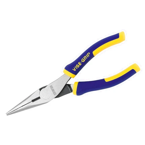 IRWIN VISE-GRIP Pliers, Long Nose Pliers, 6 Inch, For Heavy Duty Cutting and Bending (2078216)