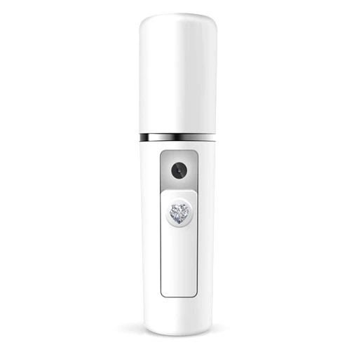 YUNYILAN Nano Facial Mister Moisturizing Atomization Humidifier Cool Mist Facial Steamer Handy Mist Sprayer Moisturizing & Hydrating for Skin Care, Makeup, Eyelash Extensions (White)