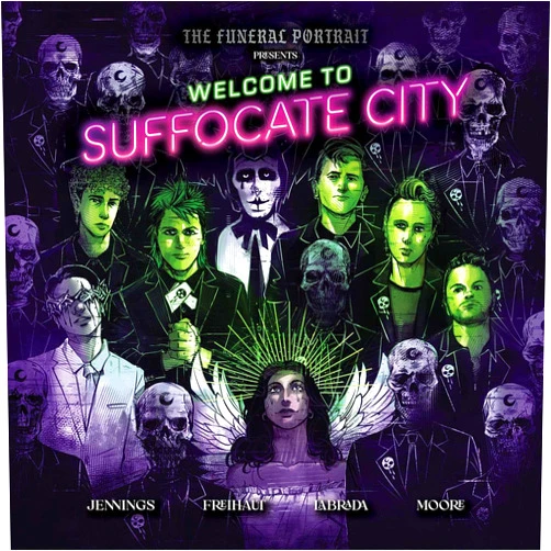 By Leah Moore (Author), Lee Jennings Caleb Freihaut The Funeral Portrait Jasminne Saravia (Editor), Andres Labrada (Illustrator) & 1 more The Funeral Portrait Presents: Welcome To Suffocate City