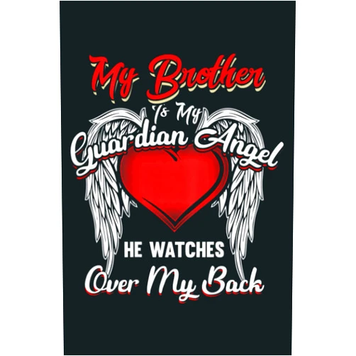Said Mouksit My Brother Is Guardian Angel He Watches Over Back Christmas: Notebook Planner - 6x9 inch Daily Planner Journal, To Do List Notebook, Daily Organizer, 114 Pages