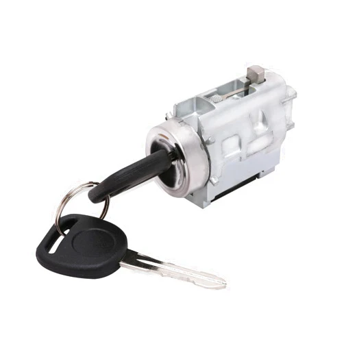 Yikesai Ignition Lock Cylinder w/Keys & Passlock Chip Starter - Compatible with Chevy Malibu, Impala, Monte Carlo, Pontiac Grand AM, Oldsmobile Alero, Cutlass - Replace D1493F, 12458191, 25832354, 924-719