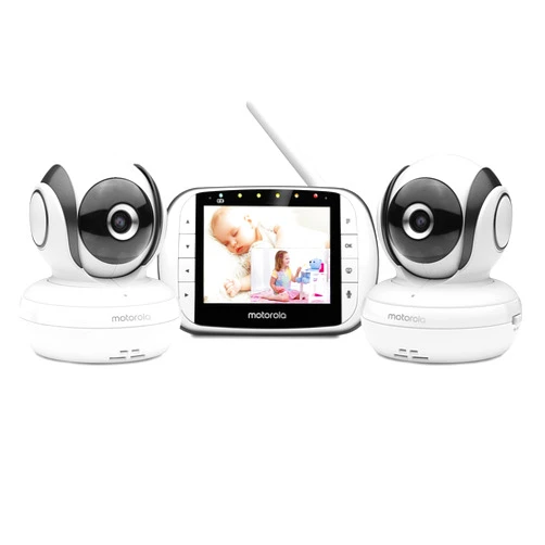 Motorola MBP36S-2 Video Baby Monitor -Two Cameras, 3.5