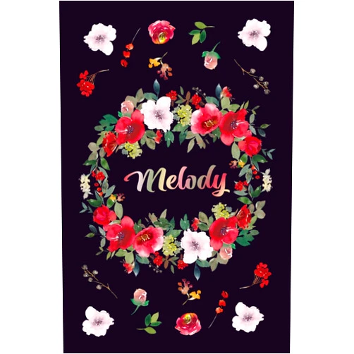 Daphne Newsom INDIVIDUELLES JOURNAL FÜR MELODY: Schöne Personalisierte Mädchen & Frauen Namen Geschenkideen - Notizbuch A5 liniert (German Edition)