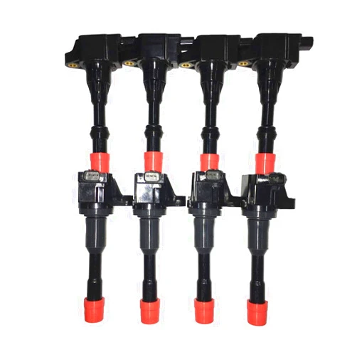 HZTWFC 8 Pack Rear and Front Ignition Coil Compatible for Honda Civic 7 8 VII VIII JAZZ FIT 2 3 II III 1.2 1.3 1.4 30520-PWA-003 30521-PWA-003