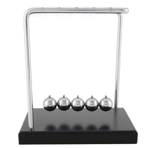 QANYEGN Newton's Cradle Balance Balls, Physics Educational Balance Balls, Balance Balls for Office Home Living Room