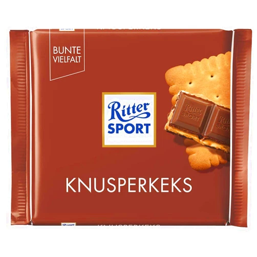 Ritter Sport Butter Biscuit 100 g (Pack of 5)