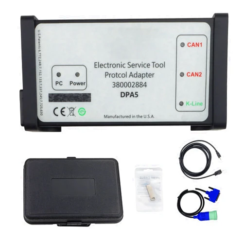SUNKWAIS V8.6 DPA5 Diagnostic Tool Kit EST DPA5 Diagnostic Tools 380002884 Dearborn Protocol Adapter 5 for New Holland Electronic Service Tools