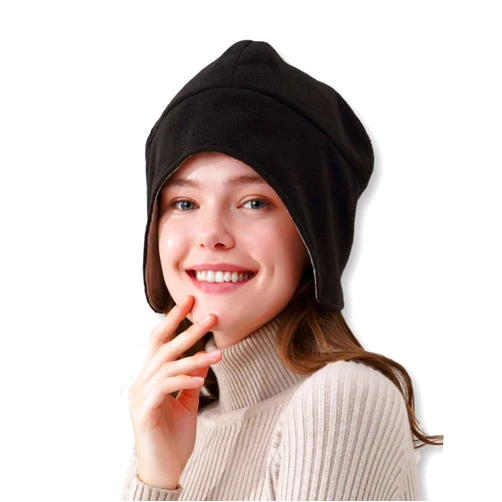 Radia Smart EMF Hat Beanie, 5G Anti-Radiation, Radiation Protection, Brain Coat, RF Shielding Block WiFi, Black