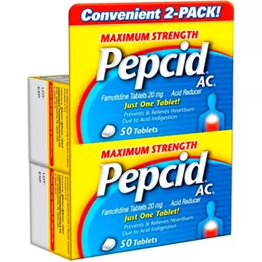 Pepcid AC Acid Reducer Maximum Strength Tablets, 100-Count