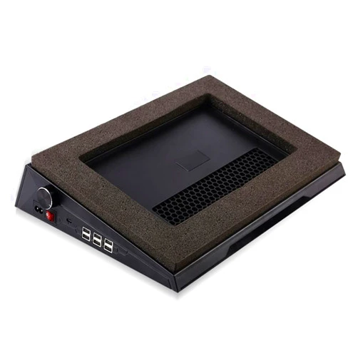 EEDSDLTQ Laptop Cooling Pad,Powerful Turbo-Fan with Infinitely Variable Speed,Seal Foam for Rapid Cooling Gaming Laptop,Dust Filter for Protect Laptop,13-17.3inch Laptop Cooler