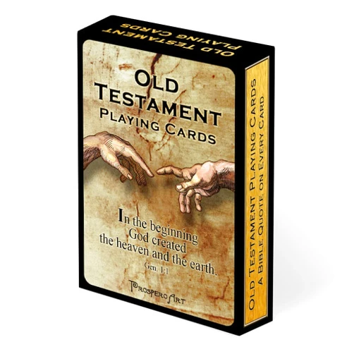Prospero Art Bible / Old Testament Playing Cards - Bible Quotes