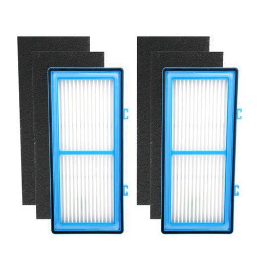Colorfullife Aer1 Filter Replacement for Holmes Air Purifiers AER1 Type Total Air Filter Replacement Filters for HAPF30AT and HAP242-NUC, 2 True HEPA Filters + 4 Carbon Booster Filters