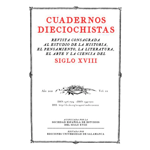 Miguel Ángel Lama (Dir.) Cuadernos dieciochistas: Vol. 22 (2021) (Spanish Edition)
