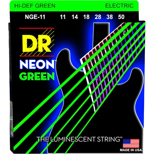 DR Strings HI-DEF NEON Electric Guitar Strings (NGE-11)
