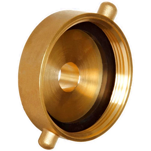 Dixon Valve & Coupling HA2576 Brass Fire Equipment, Hydrant Adapter with Pin Lug, 2-1/2