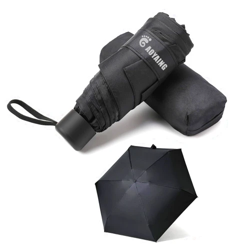GAOYAING Small Mini Umbrella with Case by GAOYAINIG Light Compact Design Perfect for Travel Lightweight Portable Parasol Outdoor Sun&Rain Umbrellas 34 Inches