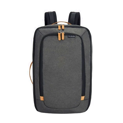 Travelon Transit Carry-On Backpack, Slate, One Size