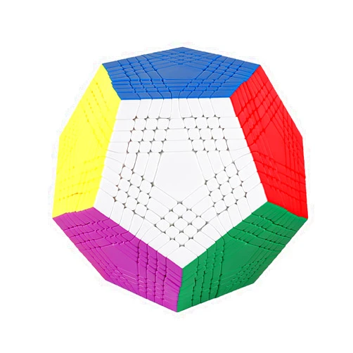 Willking Petaminx 9x9 Stickerless Cube12 Sided Megaminx Cube Puzzle 9x9 Speed Cube