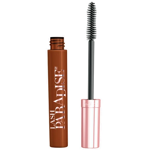 L’Oréal Paris Makeup Voluminous Lash Paradise Mascara, Voluptuous Volume, Intense Length, Feathery Soft Full Lashes, No Flaking, Smudging or Clumping, Latte Brown, 0.28 Fl Oz