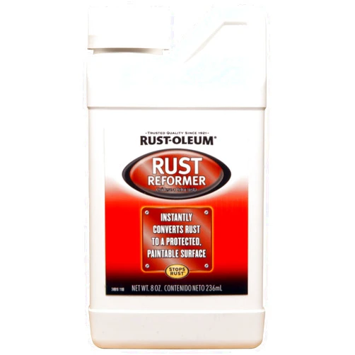Rust-Oleum 248659 Rust Reformer Brush On, 8 oz, Black