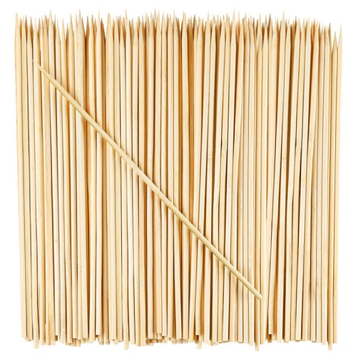 Comfy Package [100 Count] 10 Inch Bamboo Wooden Skewers For Grilling, Shish Kabob, Fruits, Appetizers, and Cocktails
