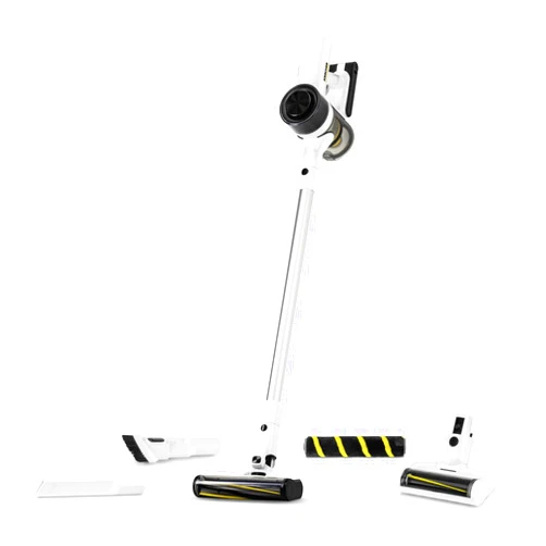 Karcher Kärcher - VCN 4 Cordless Stick Vacuum - 450 W Motor - LCD Display - 3 Power Levels - 71 Minute Runtime - With Accessories,White