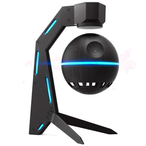 AKMTRD Magnetic Levitation Bluetooth Speaker,Playing Music and Floating in The air,with 5W Louder Sound,Bluetooth 5.1,Cool Tech Gadgets for Men,Unique Gifts for Home Office Decor