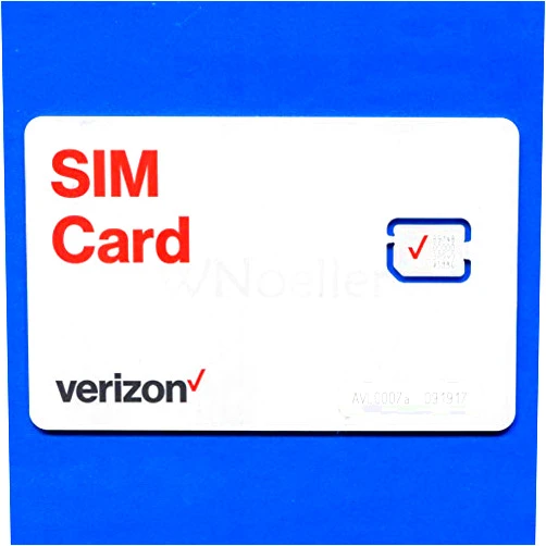 RIIMUHIR Verizon Wireless 5G & 4G LTE SIM Card Triple Cut with Sim Ejection Key
