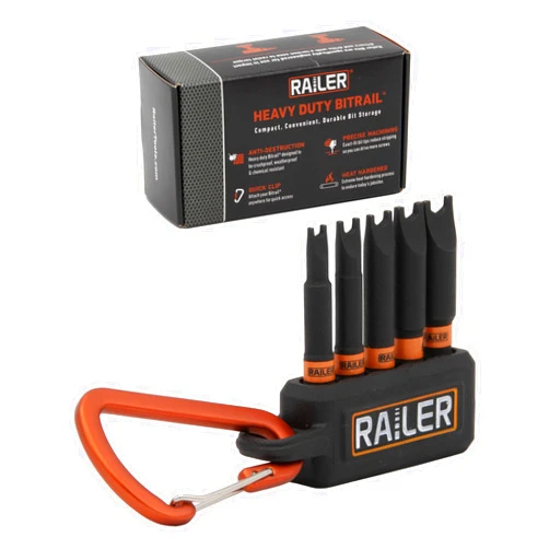 Railer Spanner Screwdriver Bit Set - Railer 5PC S2 Steel 2