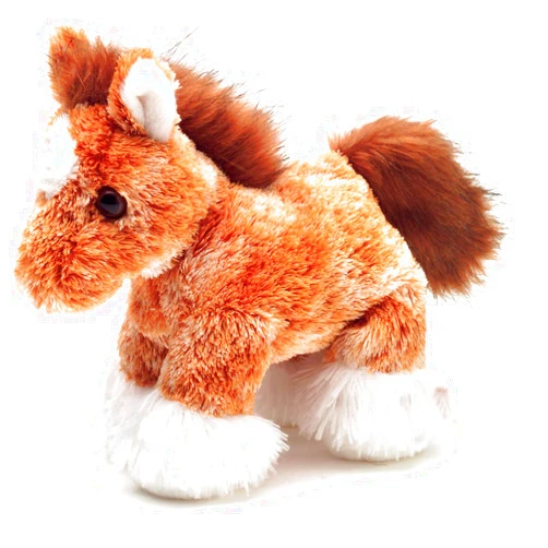 Aurora® Adorable Mini Flopsie™ Clyde™ Stuffed Animal - Playful Ease - Timeless Companions - Brown 8 Inches