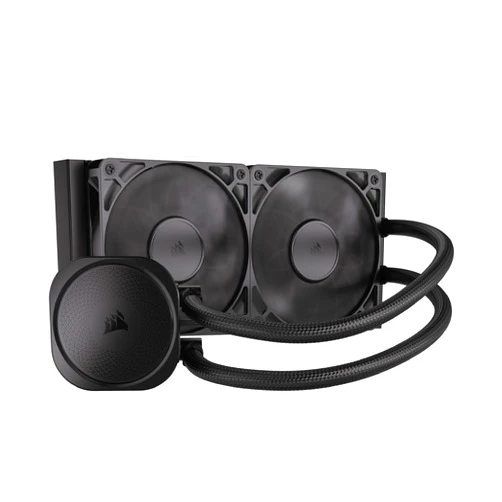 CORSAIR Nautilus 240 RS Liquid CPU Cooler – 240mm AIO – Low-Noise – Direct Motherboard Connection – Daisy-Chain – Intel LGA 1851/1700, AMD AM5/AM4 – 2X RS120 Fans Included – Black