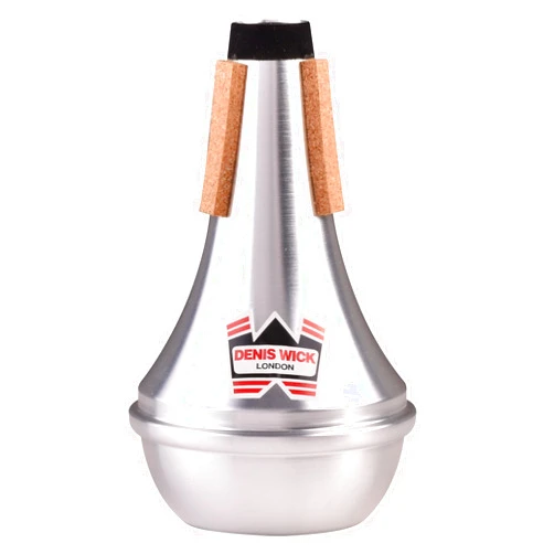 Denis Wick Trumpet or Cornet Straight Mute | Aluminum Mute for Trumpet | Accessories for Brass Instruments | Metal Mute for Low Register | Straight Performance Mute | Practice Mute | 7 x 4 x 4 inches