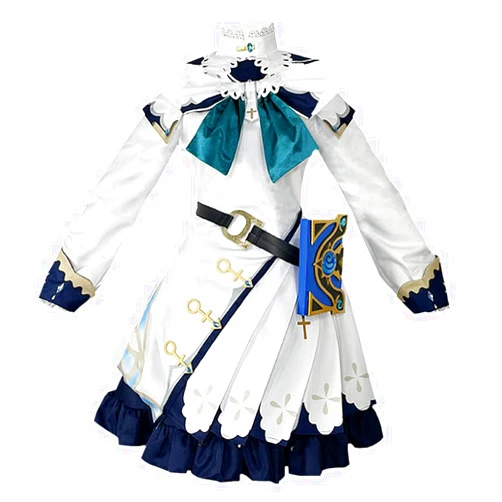 Gegecos Game Genshin Impact Cosplay Costume Barbara Dress